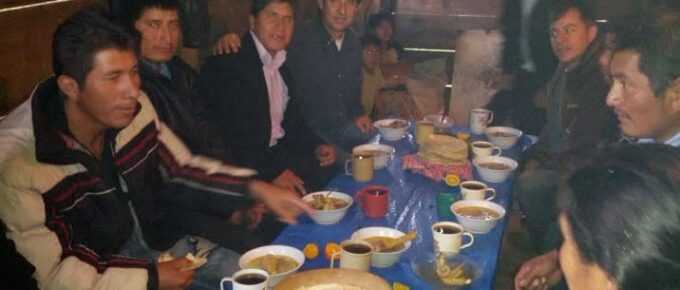 Chicken soup in Poloh