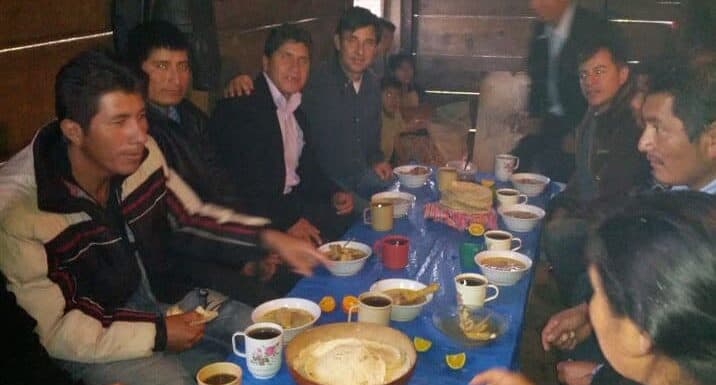 Chicken soup in Poloh