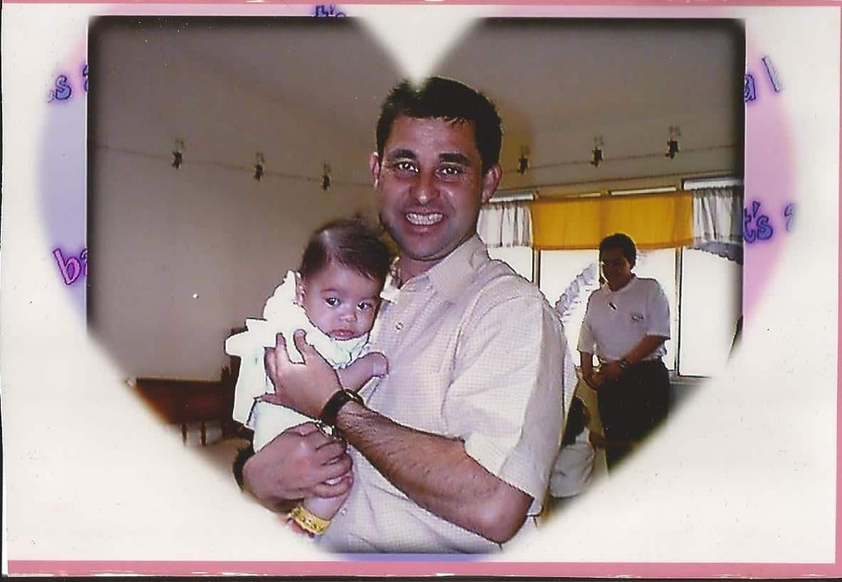 Greg and Cristi at the Orphanage