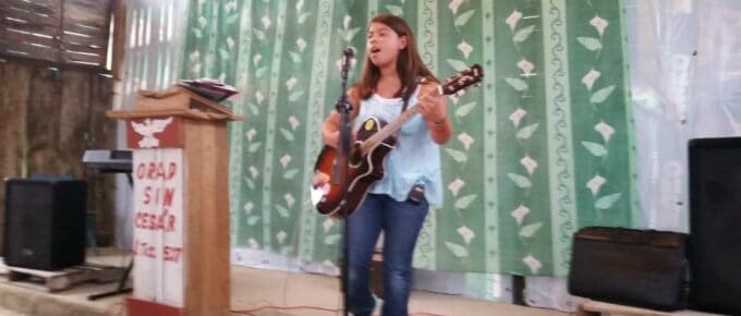 Cristi ministering