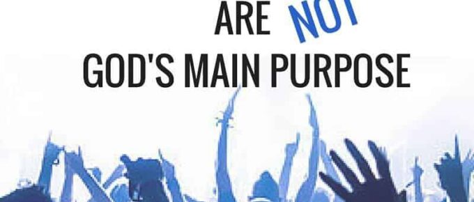 You may be surprised to know that God's main purpose is NOT just for you to be saved or go to church.God's purpose is for you to fulfill His purpose.