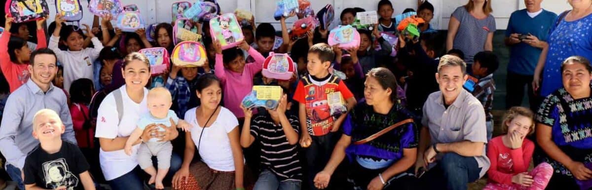Sharing the only Christmas these kids will every get