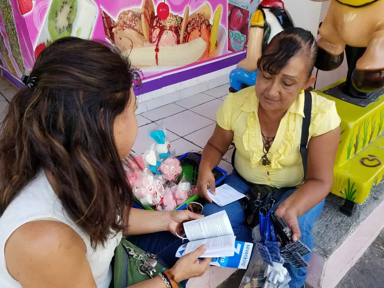 Sharing Christ with the needy people
