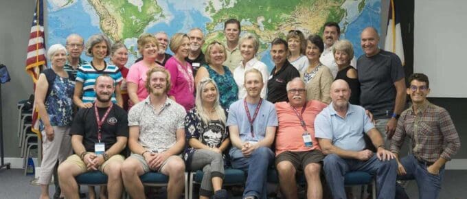 New Missionaries and Staff at conclusion of the Candidate School at Globe International in Pensacola.