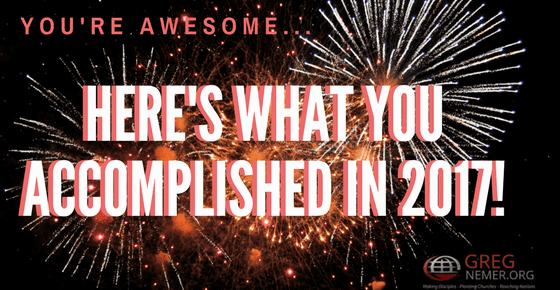 You're Awesome! Here's What You Accomplished in 2017